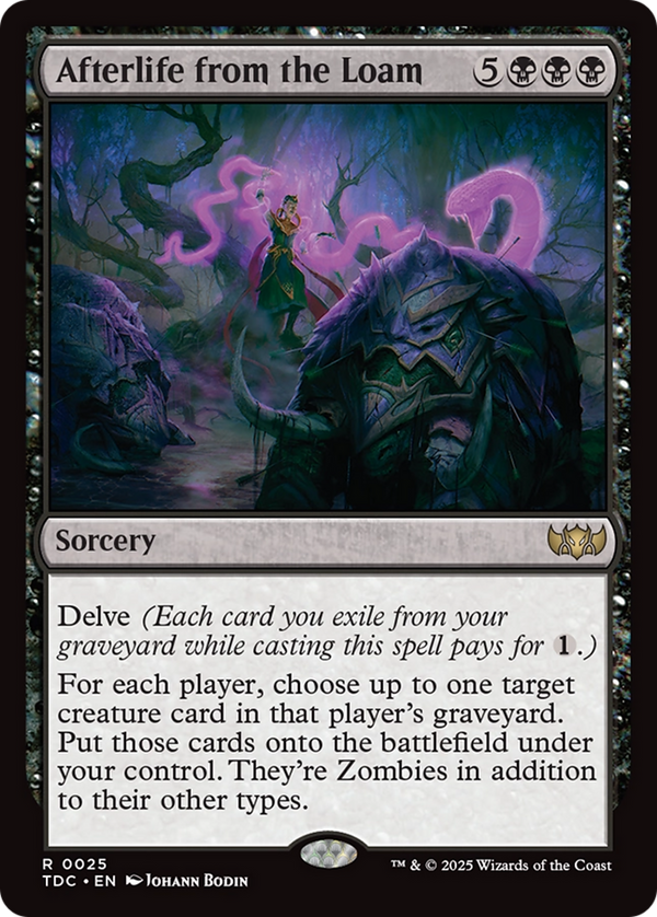 Afterlife from the Loam (25) [Commander: Tarkir: Dragonstorm] - Deck Out Gaming