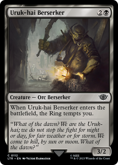 Uruk-hai Berserker (112) [The Lord of the Rings: Tales of Middle-earth] - Deck Out Gaming