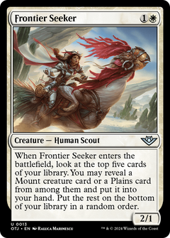 Frontier Seeker (13) [Outlaws of Thunder Junction] foil - Deck Out Gaming