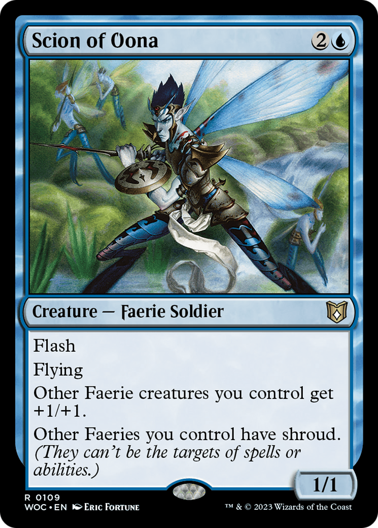 Scion of Oona (109) [Wilds of Eldraine Commander] - Deck Out Gaming