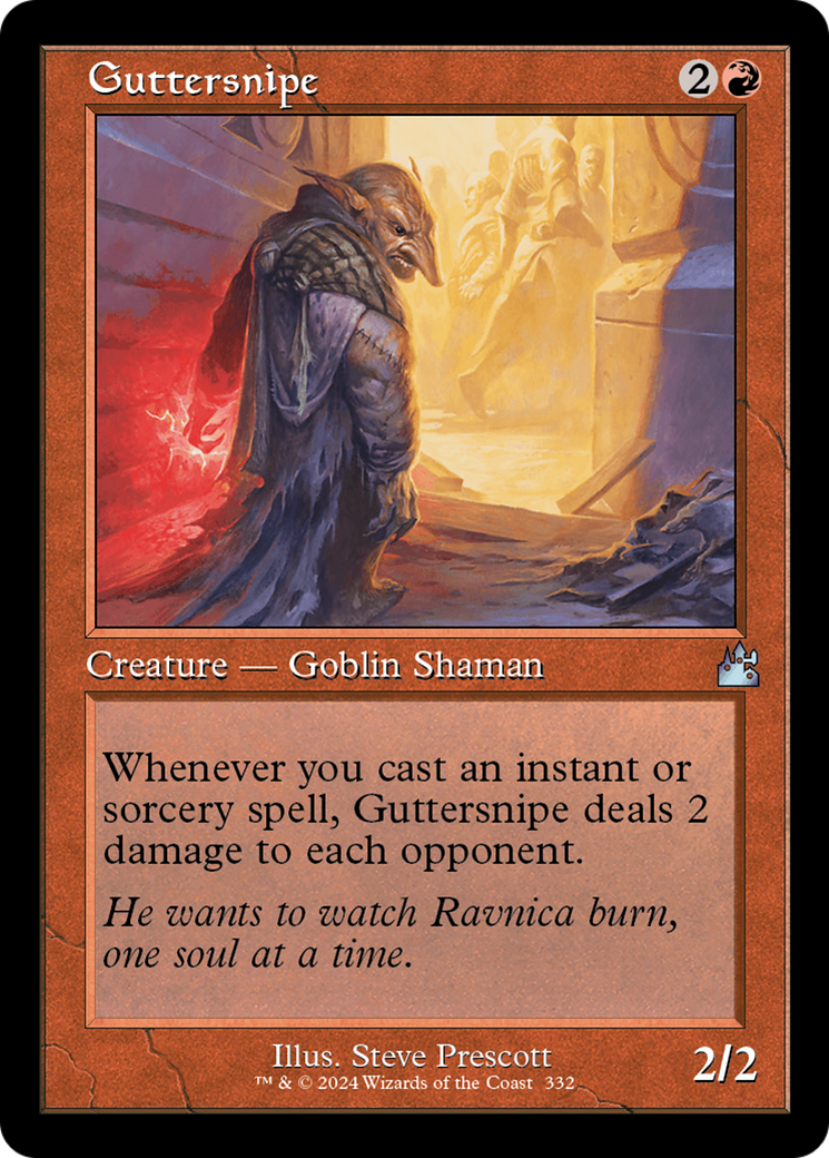 Guttersnipe (Retro Frame) (332) [Ravnica Remastered] foil - Deck Out Gaming