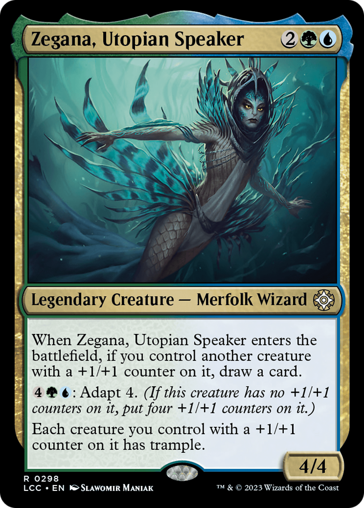 Zegana, Utopian Speaker (298) [The Lost Caverns of Ixalan Commander] - Deck Out Gaming
