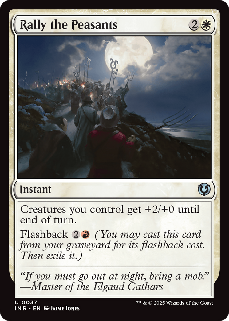 Rally the Peasants (37) [Innistrad Remastered] foil - Deck Out Gaming