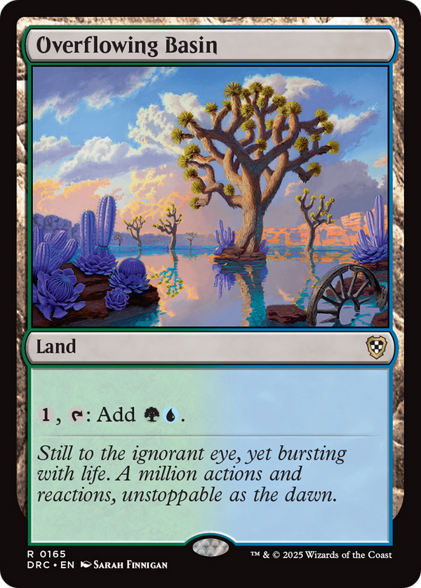 Overflowing Basin (165) [Commander: Aetherdrift] - Deck Out Gaming