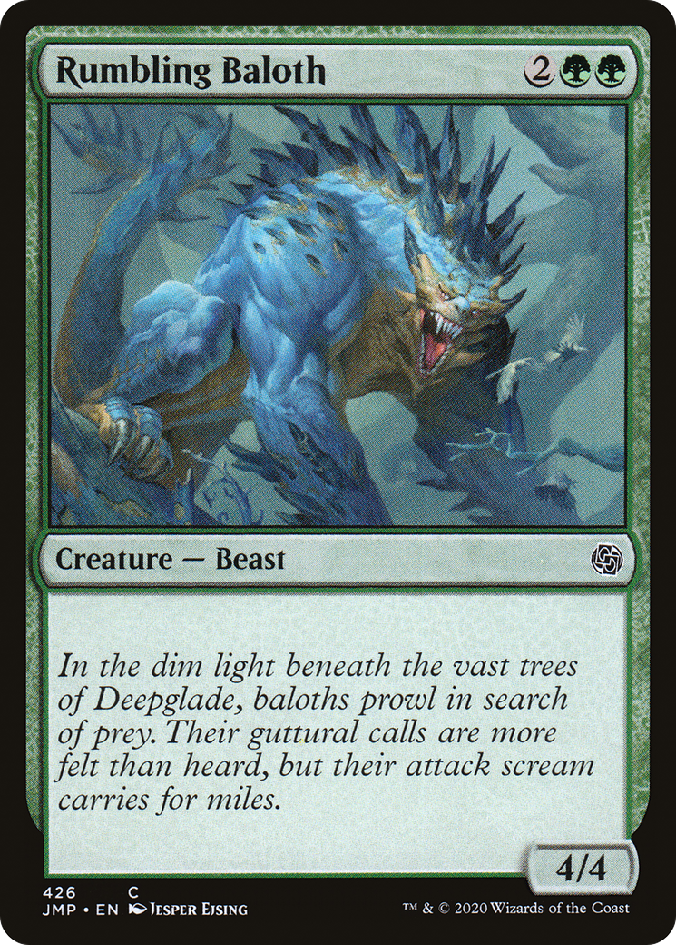Rumbling Baloth (426) [Jumpstart] - Deck Out Gaming