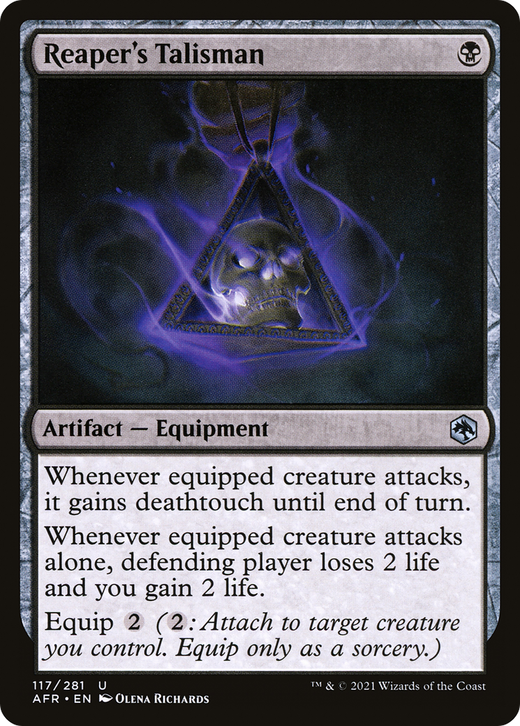 Reaper's Talisman (117) [Adventures in the Forgotten Realms] - Deck Out Gaming