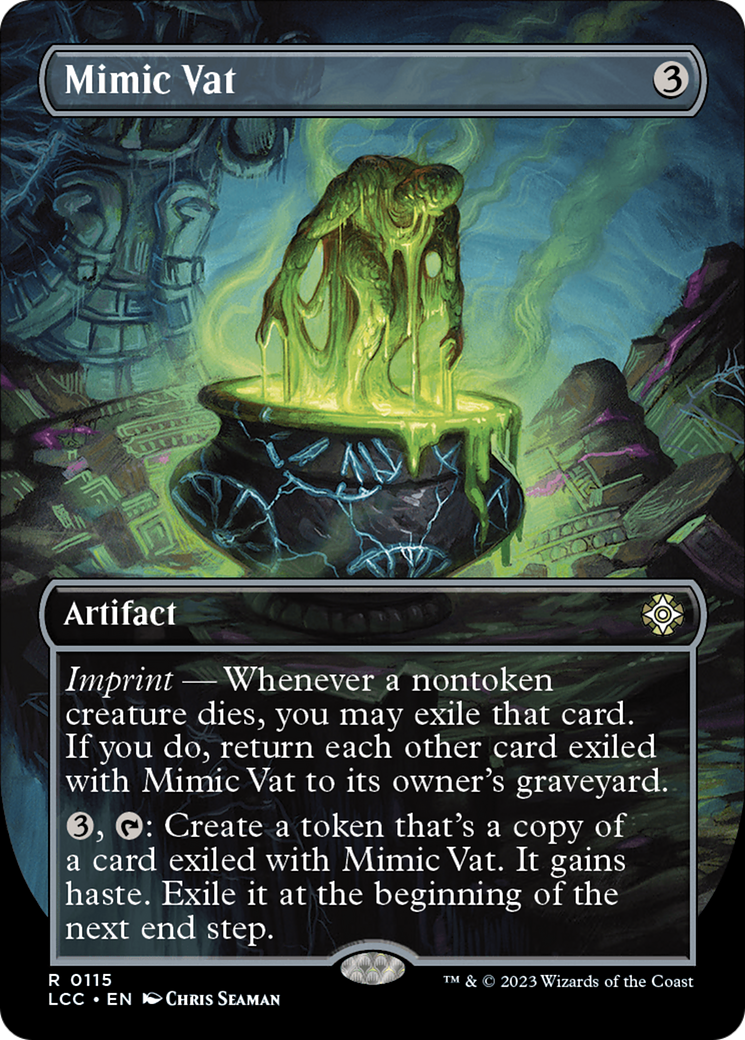 Mimic Vat (Borderless) (115) [The Lost Caverns of Ixalan Commander] foil - Deck Out Gaming
