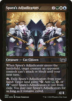 Spara's Adjudicators (Gilded Foil) (400) [Streets of New Capenna] foil - Deck Out Gaming