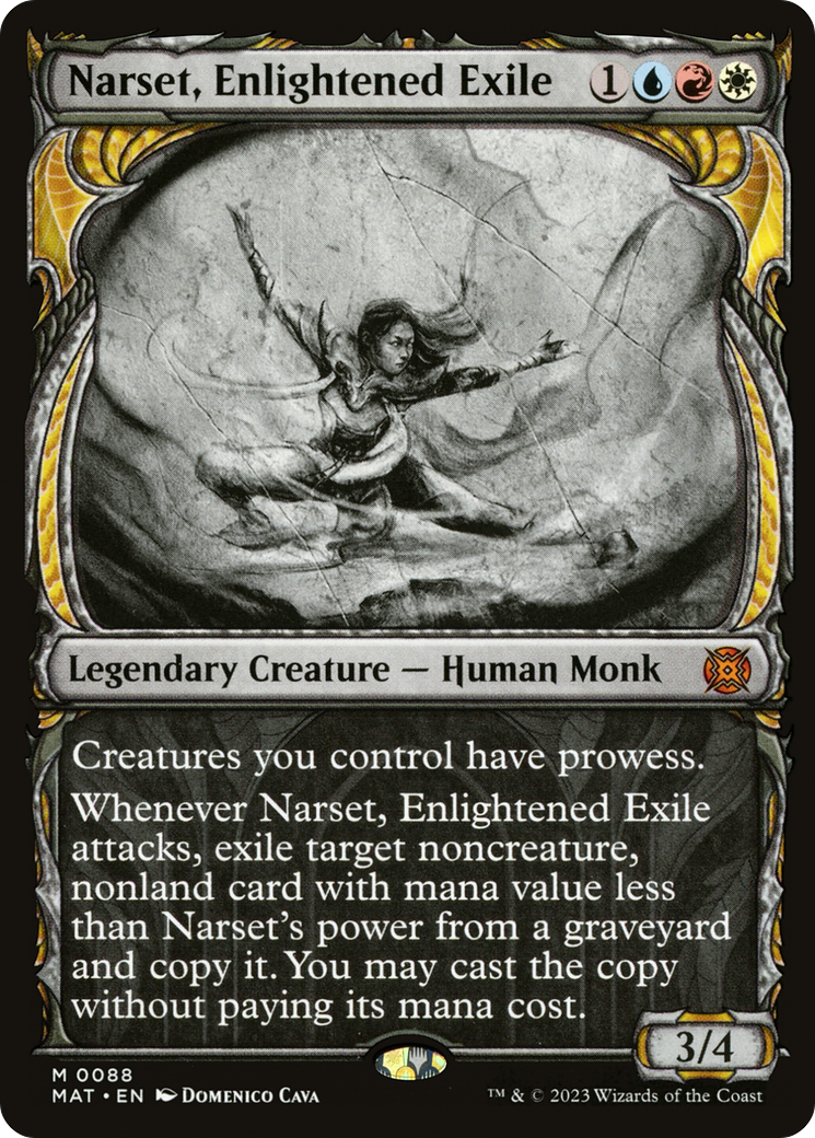 Narset, Enlightened Exile (Showcase) (88) [March of the Machine: The Aftermath] foil - Deck Out Gaming