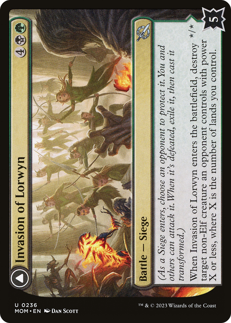 Invasion of Lorwyn (236) [March of the Machine] foil - Deck Out Gaming
