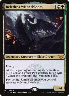 Beledros Witherbloom (163) [Strixhaven: School of Mages] - Deck Out Gaming