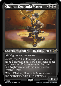 Chainer, Dementia Master (505) [Commander Masters] etched - Deck Out Gaming