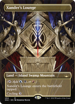 Xander's Lounge (Borderless) (294) [Streets of New Capenna] - Deck Out Gaming