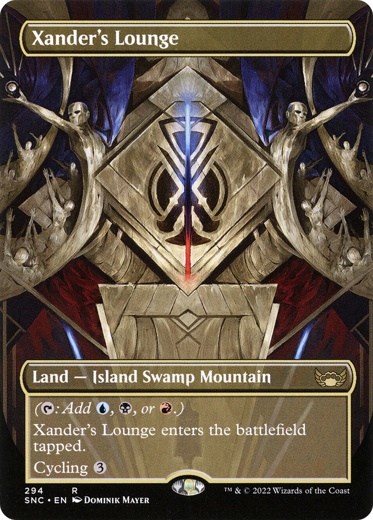 Xander's Lounge (Borderless) (294) [Streets of New Capenna] foil - Deck Out Gaming