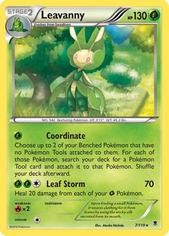 Leavanny (7) [XY - Phantom Forces] Reverse Holofoil - Deck Out Gaming