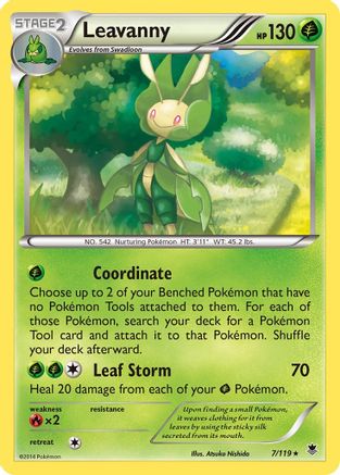 Leavanny (7) [XY - Phantom Forces] - Deck Out Gaming