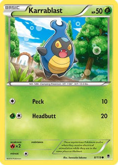 Karrablast (8) [XY - Phantom Forces] Reverse Holofoil - Deck Out Gaming