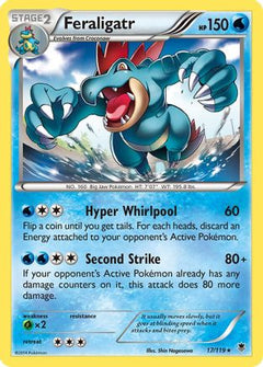 Feraligatr (17) [XY - Phantom Forces] Reverse Holofoil - Deck Out Gaming