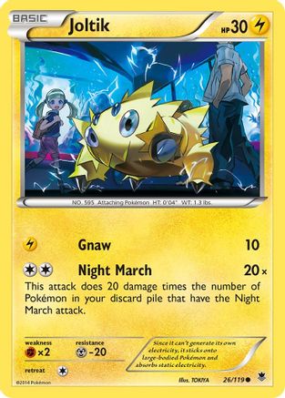 Joltik (26) [XY - Phantom Forces] - Deck Out Gaming