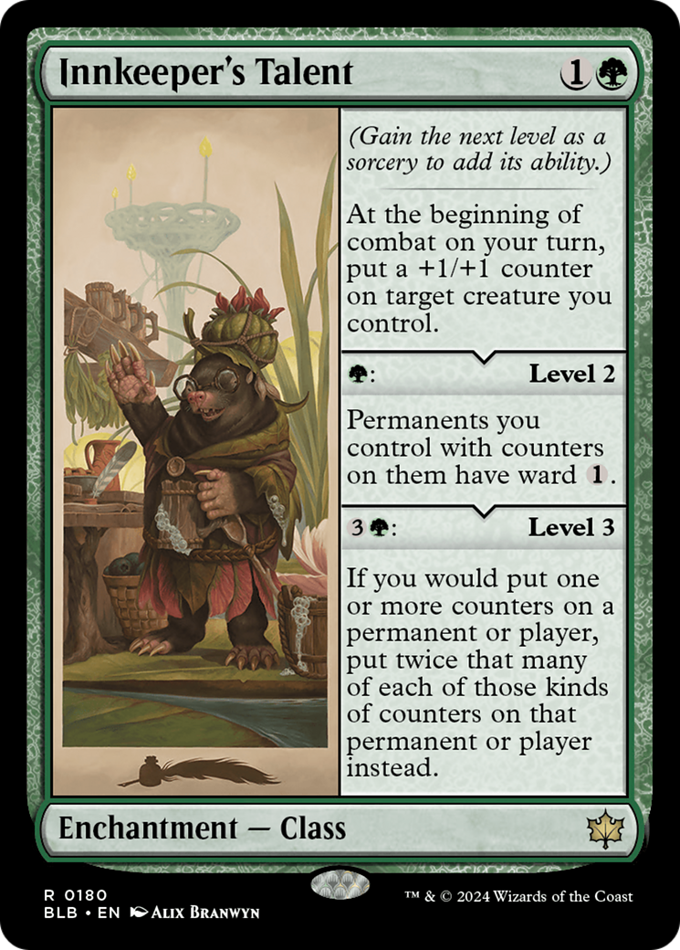Innkeeper's Talent (180) [Bloomburrow] foil - Deck Out Gaming