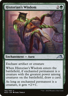 Historian's Wisdom (192) [Kamigawa: Neon Dynasty] - Deck Out Gaming