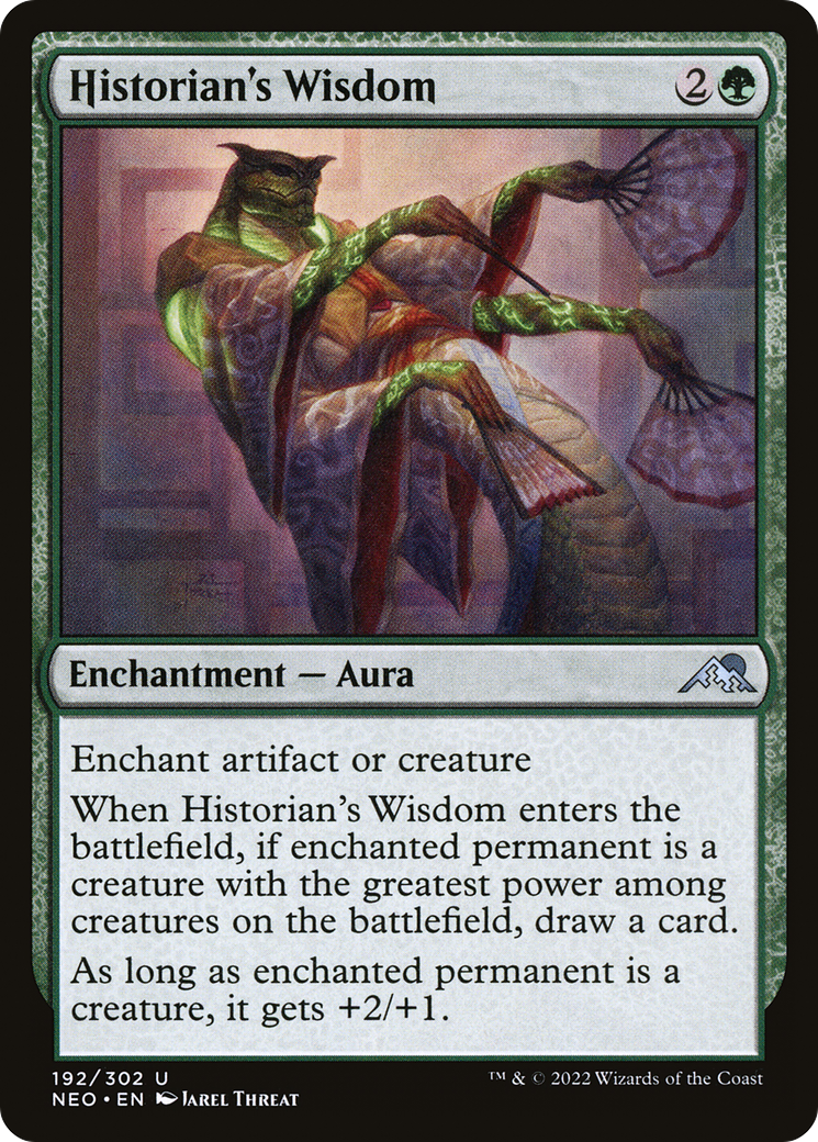 Historian's Wisdom (192) [Kamigawa: Neon Dynasty] - Deck Out Gaming