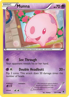 Munna (39) [XY - Phantom Forces] Reverse Holofoil - Deck Out Gaming