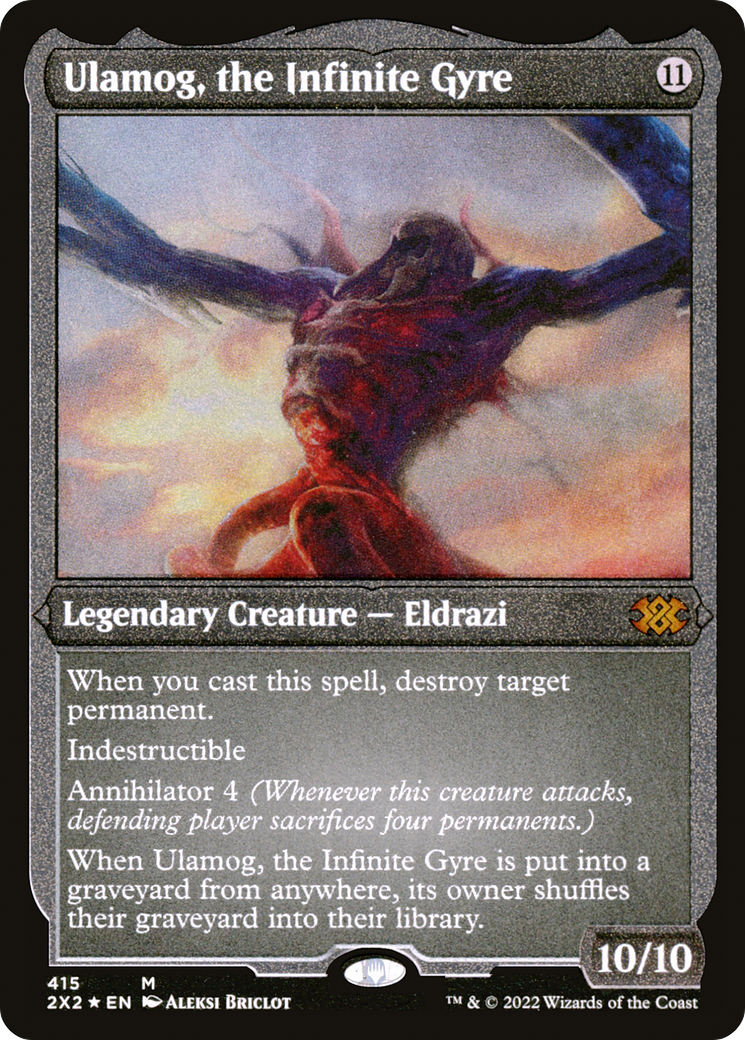 Ulamog, the Infinite Gyre (Foil Etched) (415) [Double Masters 2022] foil - Deck Out Gaming
