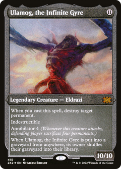 Ulamog, the Infinite Gyre (Foil Etched) (415) [Double Masters 2022] foil - Deck Out Gaming