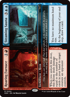 Roaring Furnace // Steaming Sauna (230) [Duskmourn: House of Horror] foil - Deck Out Gaming