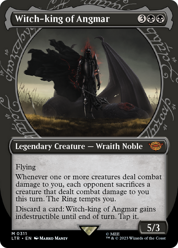 Witch-king of Angmar (Showcase) (311) [The Lord of the Rings: Tales of Middle-earth] foil - Deck Out Gaming