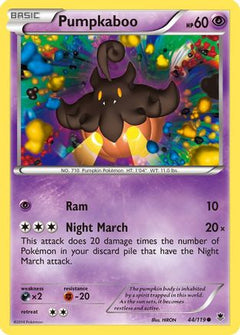 Pumpkaboo (44) [XY - Phantom Forces] Reverse Holofoil - Deck Out Gaming