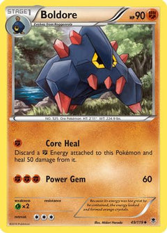 Boldore (49) [XY - Phantom Forces] Reverse Holofoil - Deck Out Gaming
