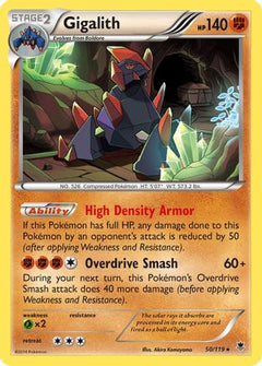 Gigalith (50) [XY - Phantom Forces] Reverse Holofoil - Deck Out Gaming