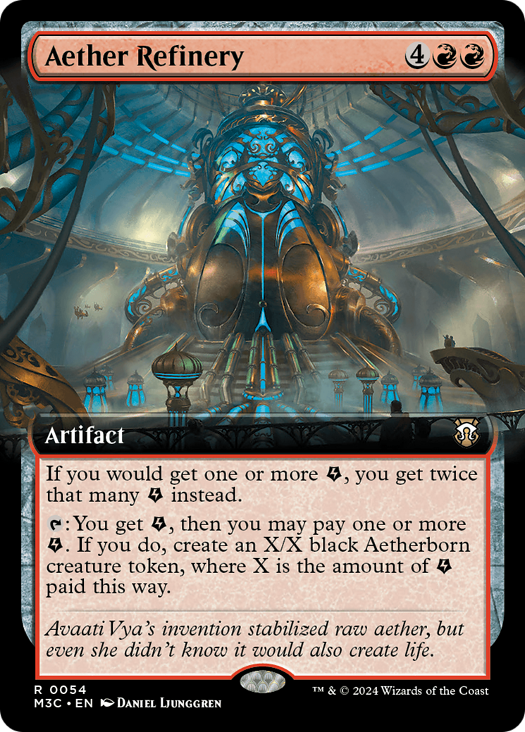 Aether Refinery (Extended Art) (54) [Modern Horizons 3 Commander] - Deck Out Gaming