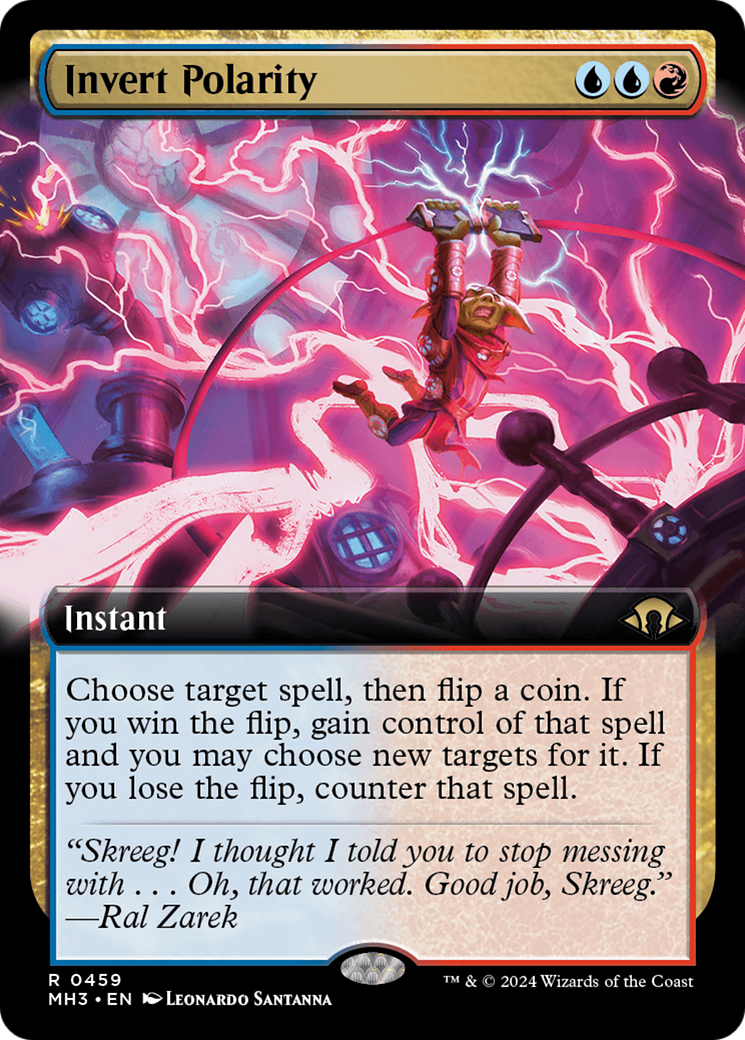 Invert Polarity (Extended Art) (459) [Modern Horizons 3] foil - Deck Out Gaming