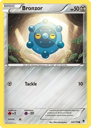 Bronzor (60) [XY - Phantom Forces] Reverse Holofoil - Deck Out Gaming