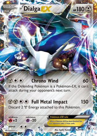 Dialga EX (62) [XY - Phantom Forces] Holofoil - Deck Out Gaming