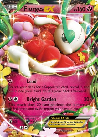 Florges EX (67) [XY - Phantom Forces] Holofoil - Deck Out Gaming