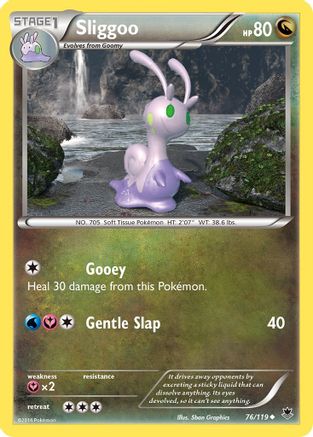 Sliggoo (76) [XY - Phantom Forces] Reverse Holofoil - Deck Out Gaming