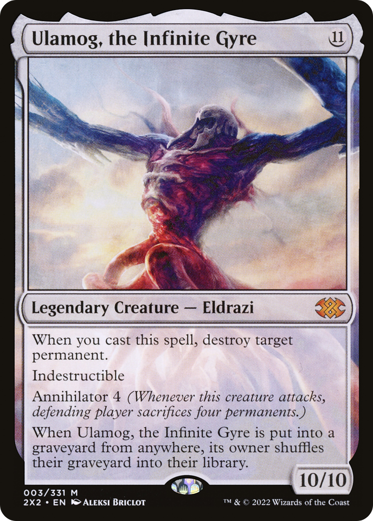 Ulamog, the Infinite Gyre (3) [Double Masters 2022] - Deck Out Gaming