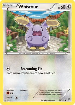 Whismur (83) [XY - Phantom Forces] Reverse Holofoil - Deck Out Gaming
