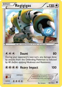 Regigigas (86) [XY - Phantom Forces] Reverse Holofoil - Deck Out Gaming