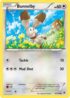 Bunnelby (87) [XY - Phantom Forces] Reverse Holofoil - Deck Out Gaming