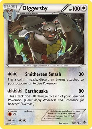 Diggersby (88) [XY - Phantom Forces] - Deck Out Gaming