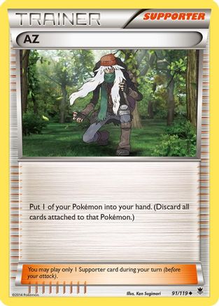 AZ (91) [XY - Phantom Forces] Reverse Holofoil - Deck Out Gaming