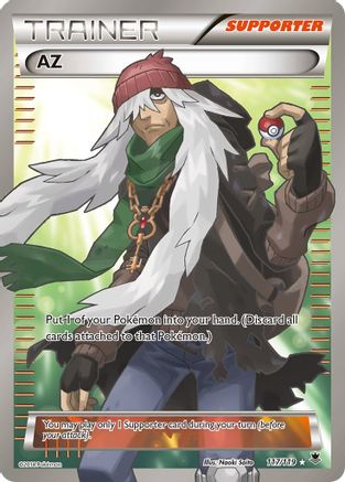 AZ (117 Full Art) (117) [XY - Phantom Forces] Holofoil - Deck Out Gaming