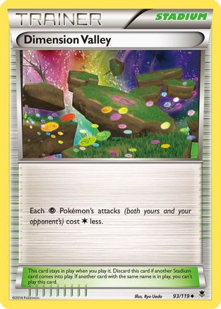 Dimension Valley (93) [XY - Phantom Forces] Reverse Holofoil - Deck Out Gaming