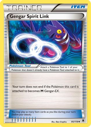 Gengar Spirit Link (95) [XY - Phantom Forces] - Deck Out Gaming