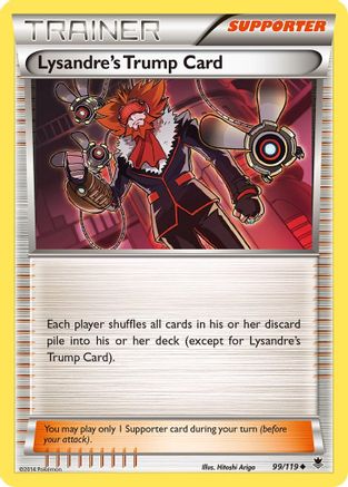 Lysandre's Trump Card (99) [XY - Phantom Forces] Reverse Holofoil - Deck Out Gaming